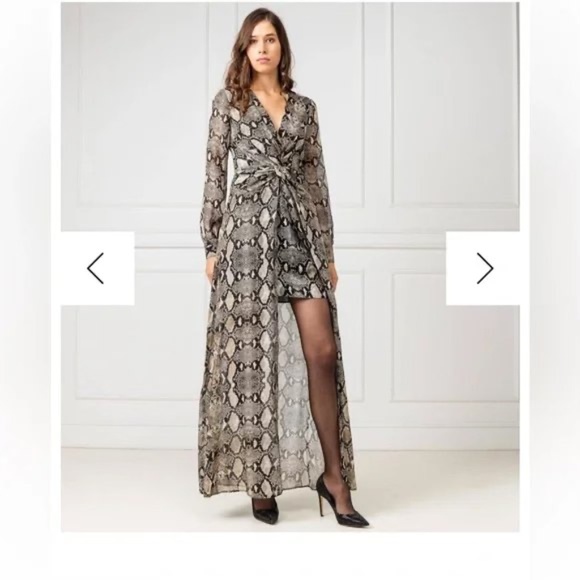 Guess by Marciano "Untamed" high-low maxi dress - Picture 1 of 2